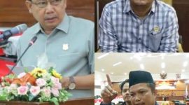 Ketua DPRD, Waka DPRD, Ketua Komisi I / Foto Ist