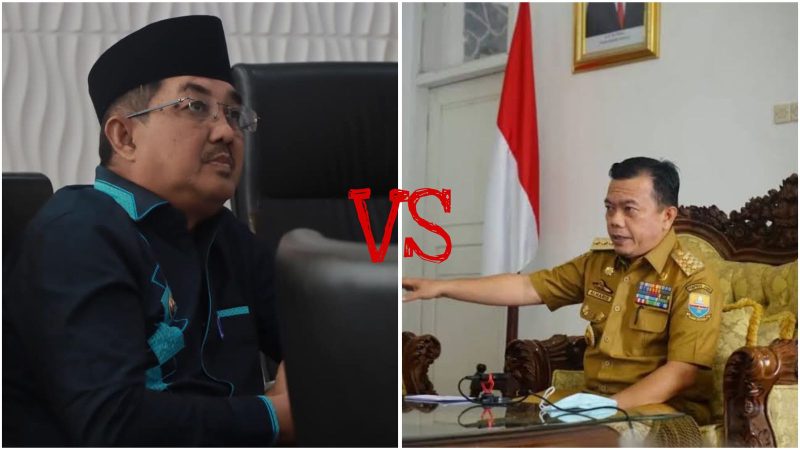 Foto Ist/ Bupati Tanjabbar Anwar Sadat/ Gubernur Jambi Alharis