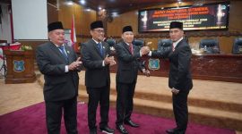 Foto/ Ist - Unsur Pimpinan DPRD Tanjabbar
