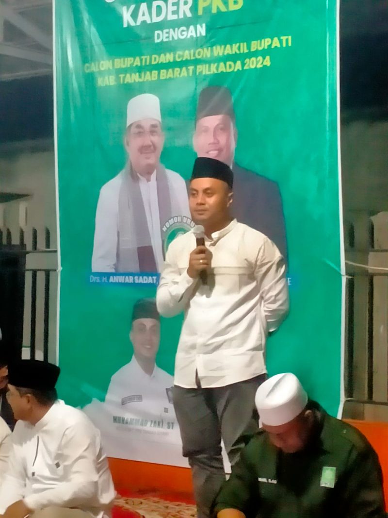 M Zaki Ketua PKB Tanjabbar