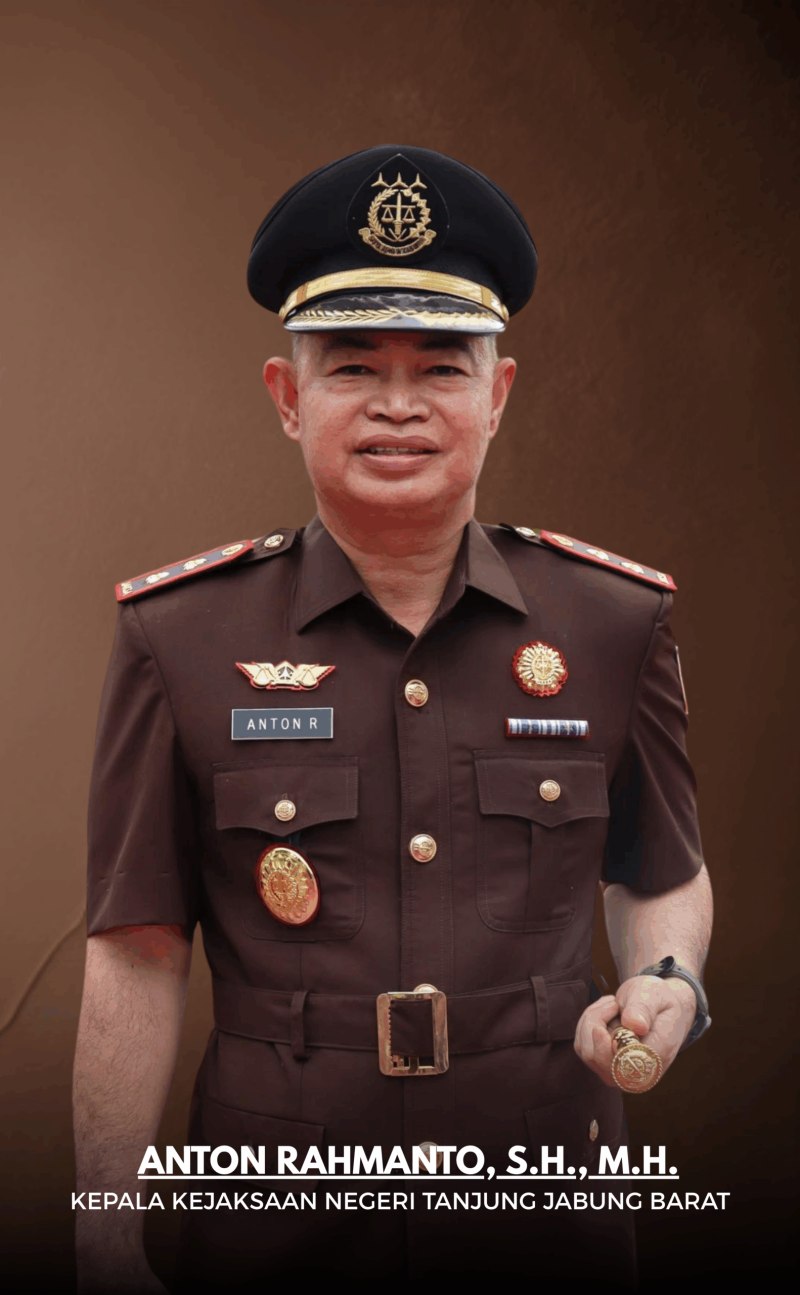 Foto Ist/ Kejari Tanjabbar Anton Rahmanto SH MH