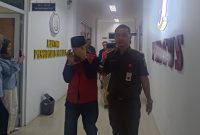 Para Tersangka Perumda Tirta Pengabuan Ditahan