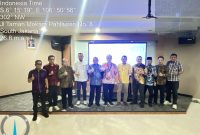 Banggar DPRD Tanjabbar bersama TAPD Pemkab Tanjabbar saat koordinasi Kemendagri