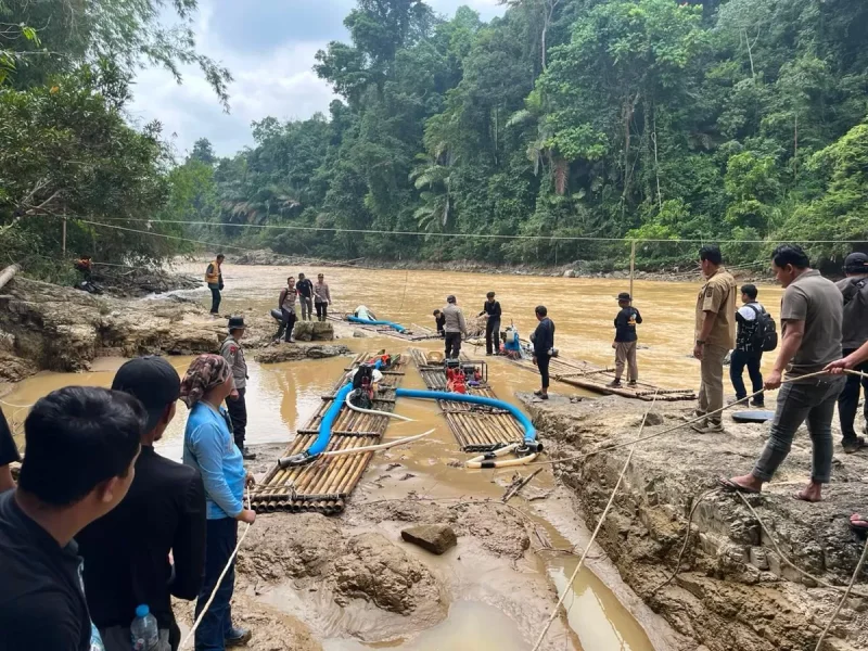 Tim Gabungan Patroli Dikawasan Geopark Merangjn